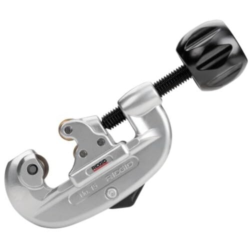 RIDGID 32925 Modell 15S Vorschubspindel-Rohrabschneider mit Hochleistungsschneidrad, Stahlrohrabschn