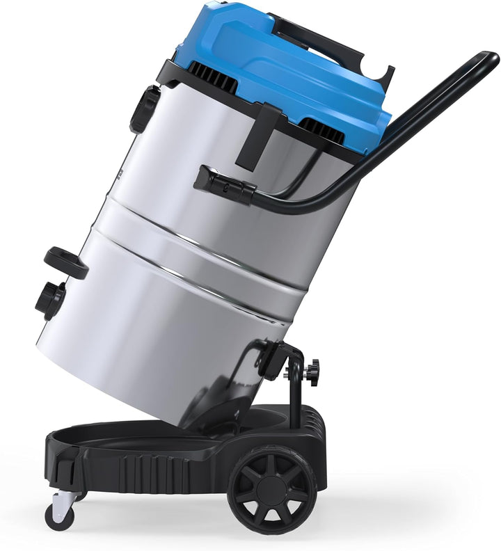 Güde GNTS 3-60L Nass-Trockensauger - 230 Volt, 3600 Watt aus 3 Elektromotoren, 190 Millibar Unterdru