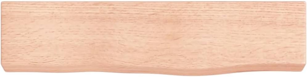 vidaXL Wandregal, Holzregal Regal Handgefertigt mit Baumkante, Wandboard Regalbrett Deko, Bücherrega