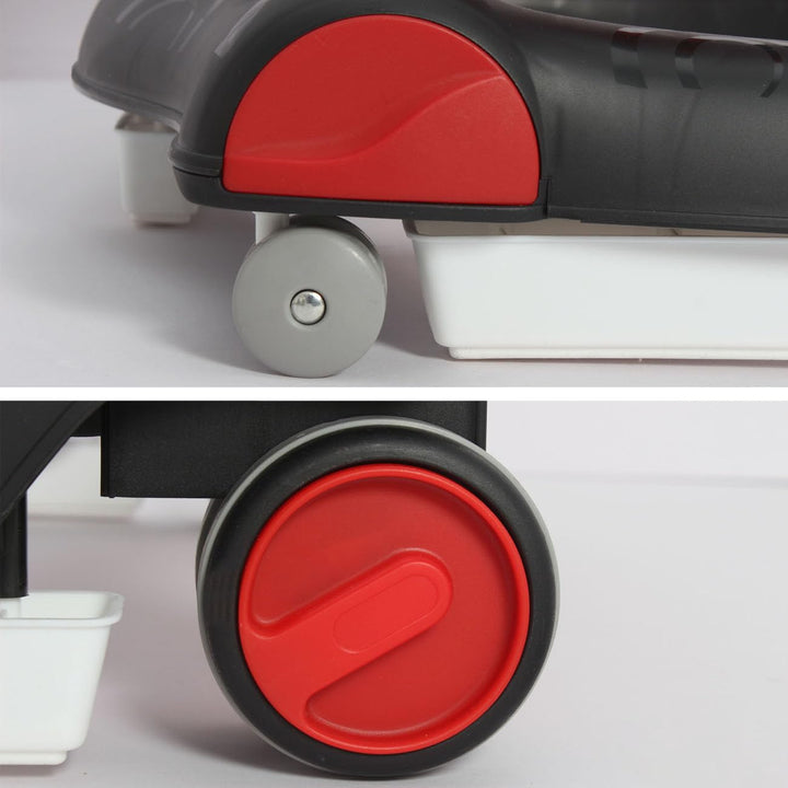 Olmitos 3-in-1-Baby-Rollator Racing: Lauflernwagen und Schubwagen für Babys erste Schritte – ab 6 Mo