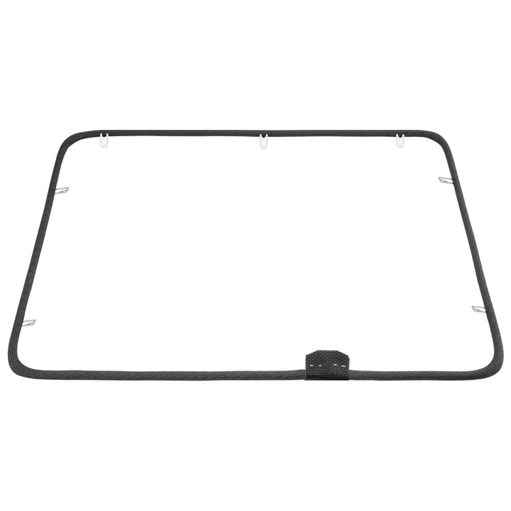 Türdichtung Backofendichtung Gummi 4-seitig Rundum 10 Haken für Bosch Siemens 491638 00491638 Backof