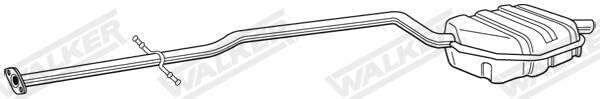 Walker 22684 Endschalldämpfer