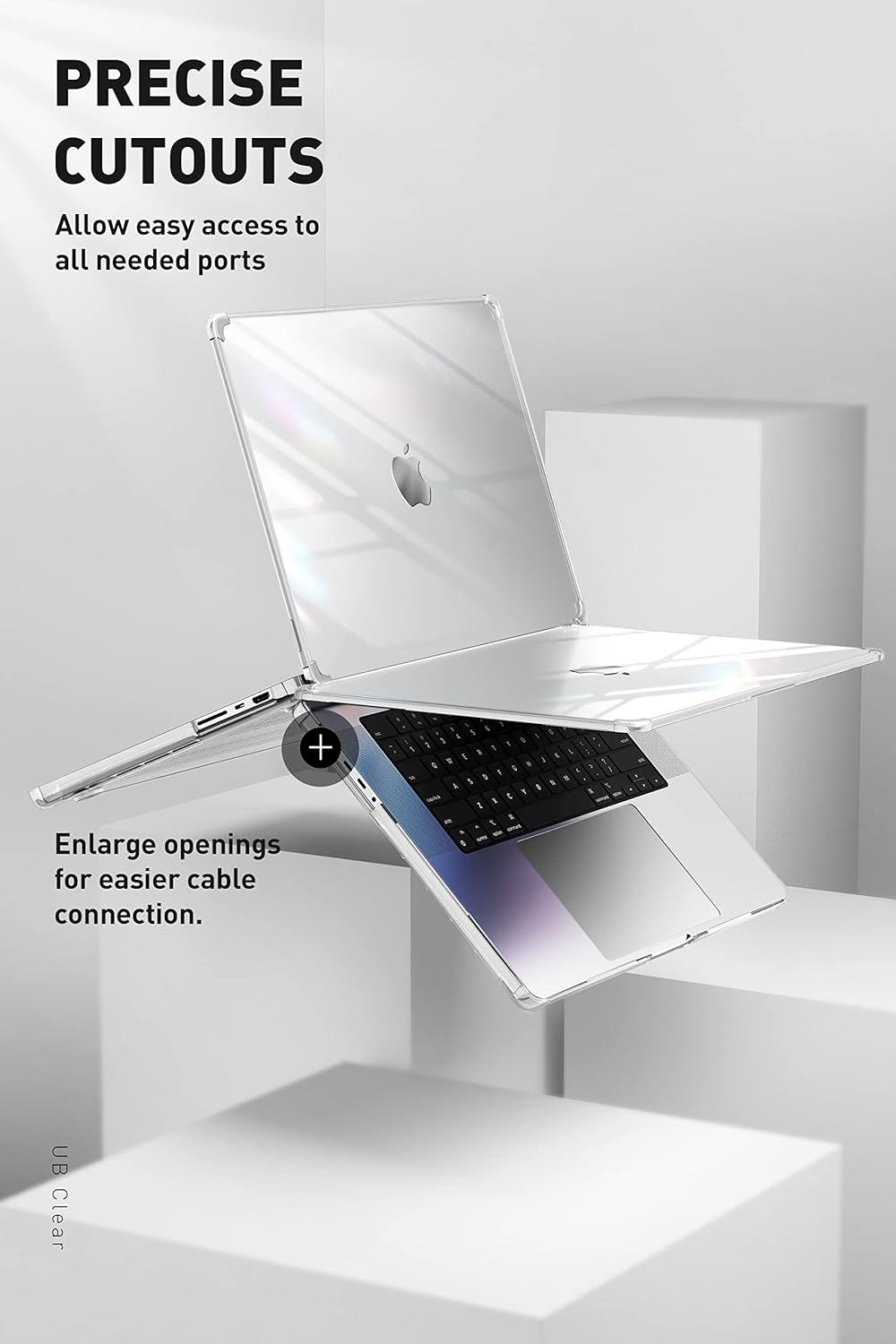 SUPCASE Unicorn Beetle Series Hülle für MacBook Pro 16 Zoll (2021) A2485 M1 Pro / M1 Max, Bumper Cas