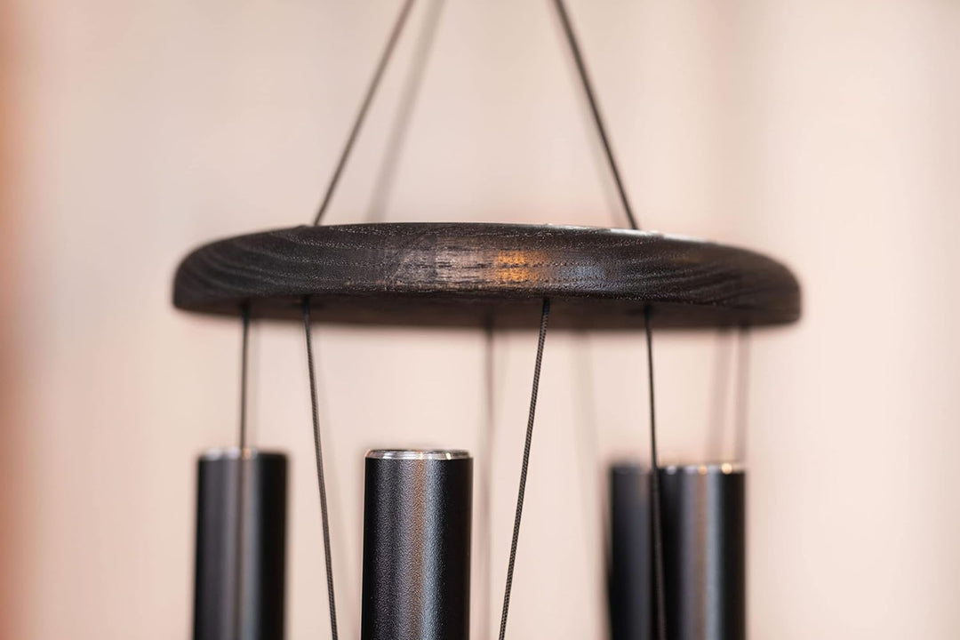 Sonic Energy Tree of Life Meditation Chime – Windspiel mit 5 Klangstäben (432 Hz) – für Garten u. En