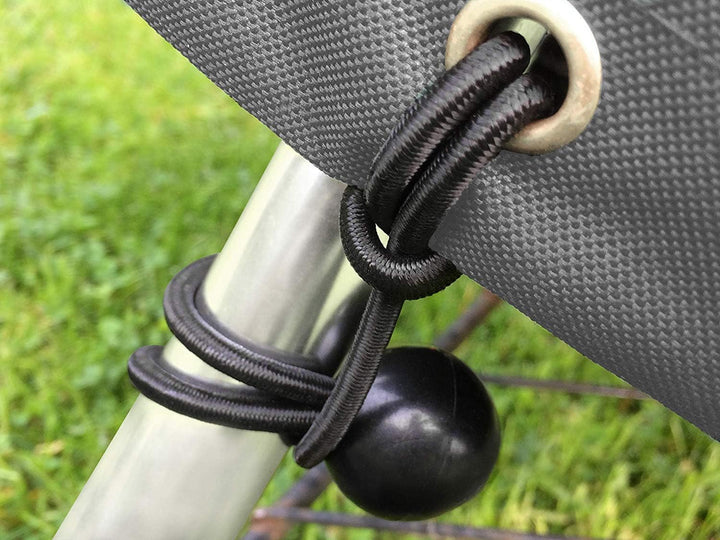 Bosmere U545 brandneue Thunder Grey 4-6 Sitz Rundschreiben Tisch Abdeckhaube, grau Grau (D 128cm H 7