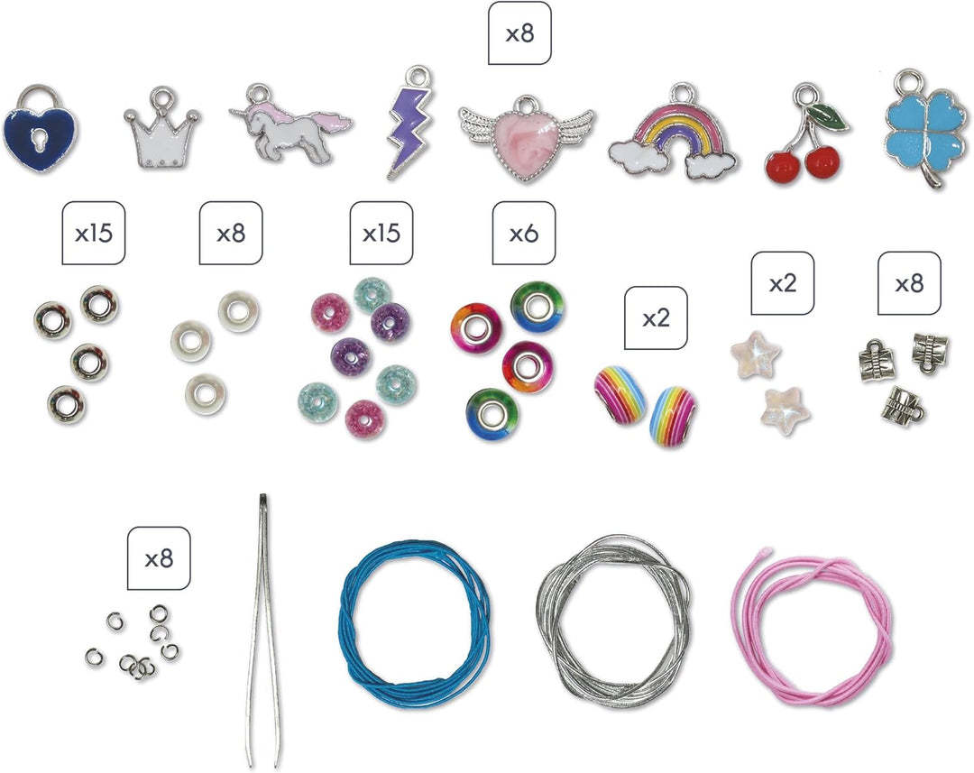 Janod - 8 Feel Good Schmuckstücke zum Selbermachen - Schmuckwerkstätten - DIY-Armbandherstellung - K