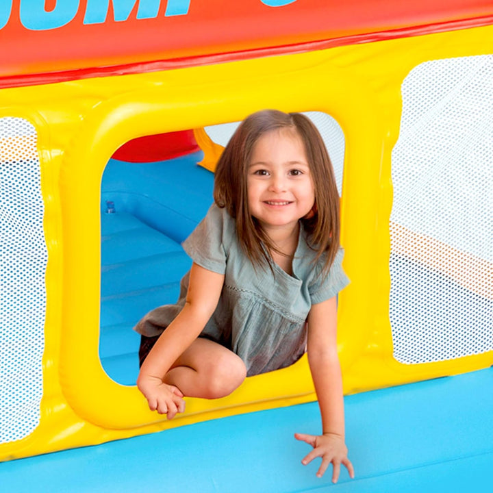 Intex 48260NP – Spielhaus Jump-O-Lene, Vinyl, Mehrfarbig, 174 x 174 x 112 cm