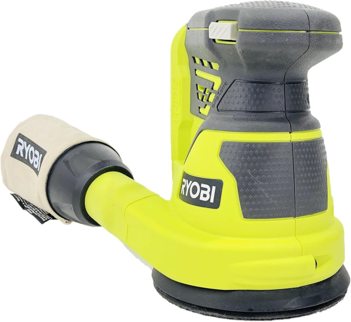 RYOBI Exzenterschleifer-Set mit Akku und Ladegerät (keine Einzelhandelsverpackung, Grosspackung, 18
