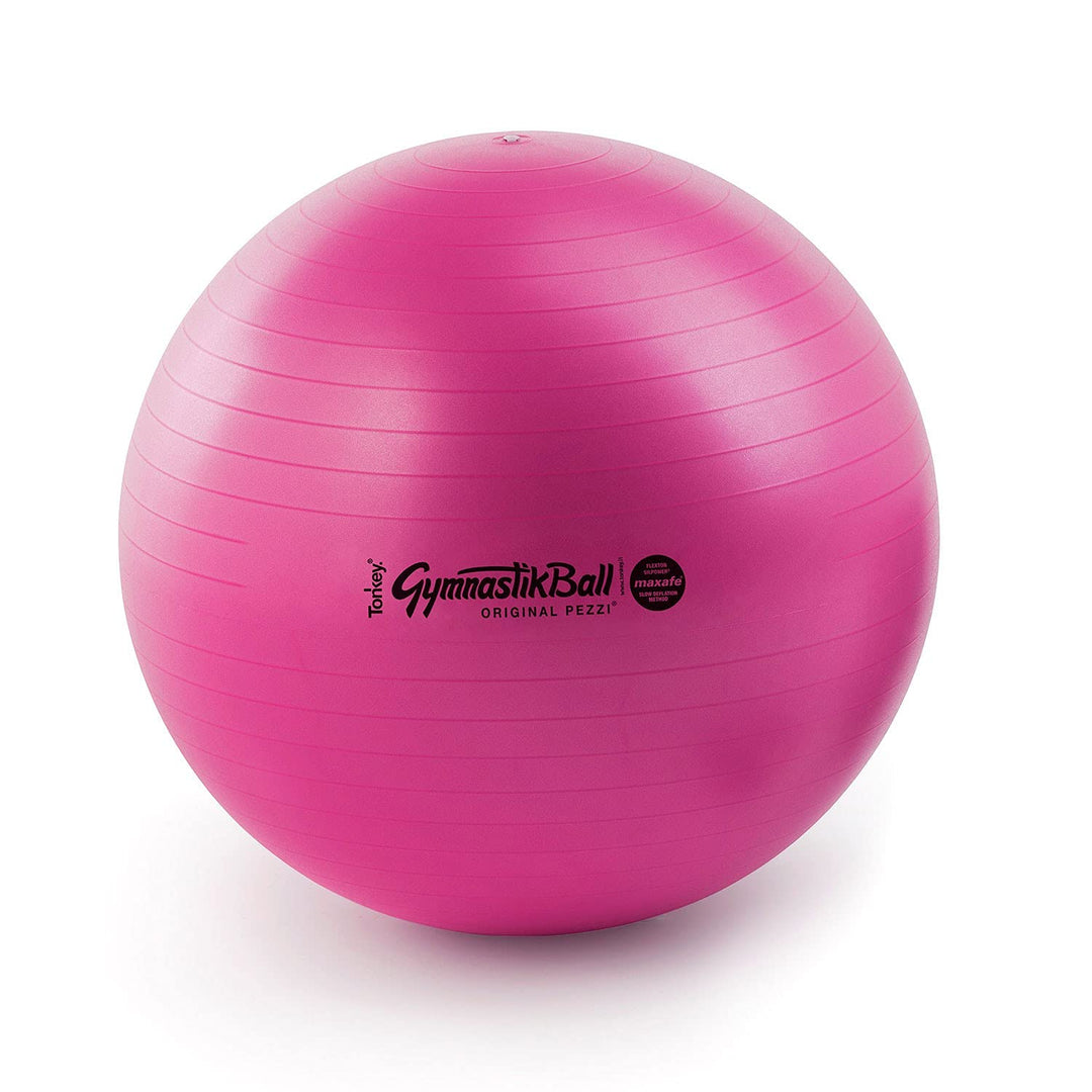 Pezzi MAXAFE Gymnastikball Pezziball Therapieball 75 cm Fitness Ball Rubin