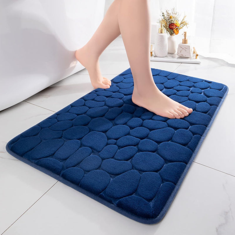 chakme Badematte Memoryschaum Badteppich Memory Foam Duschvorleger Saugfähige Badvorleger Badezimmer