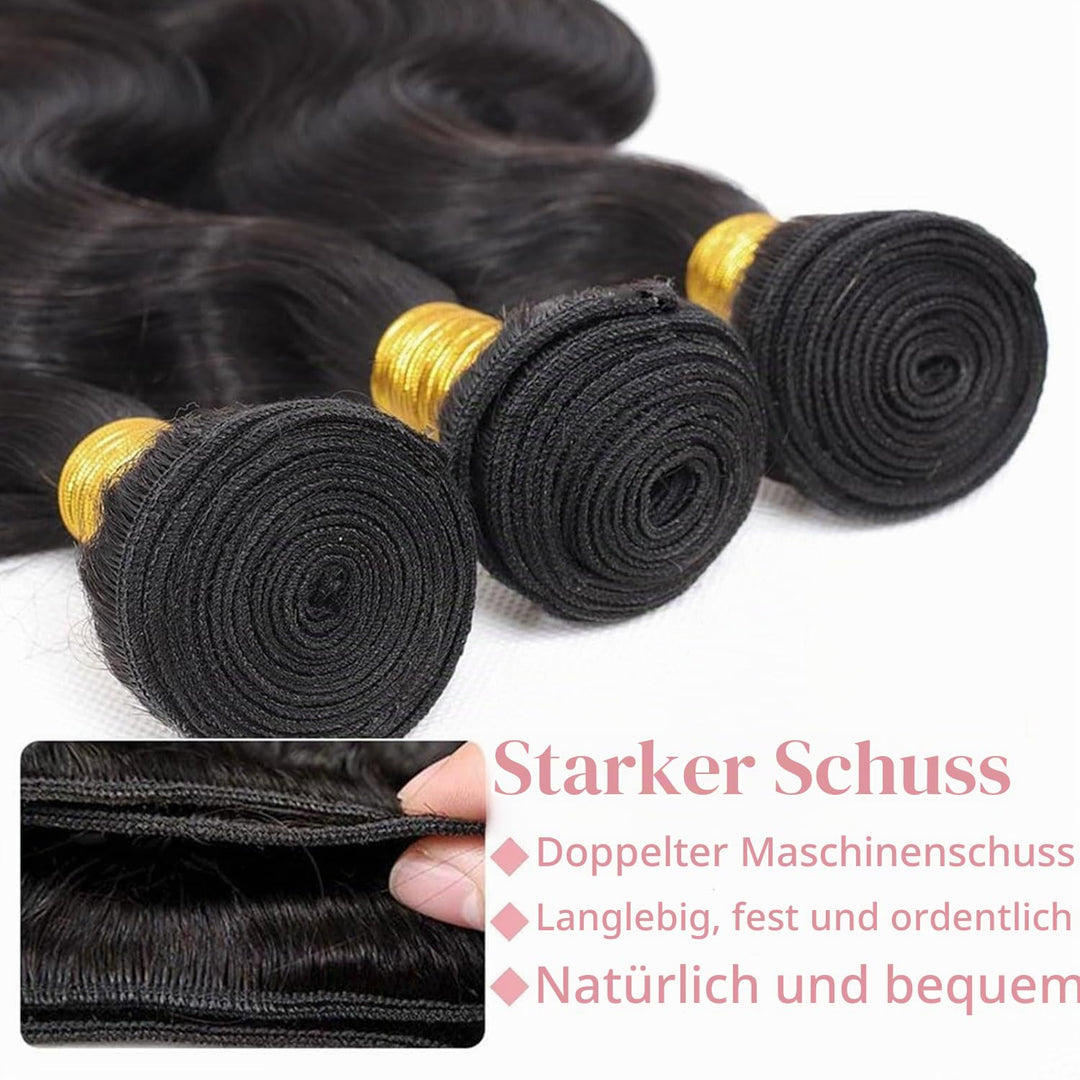 Yavida Brazilian Hair Bundle Body Wave Human Hair Weave 3 Bundles Remy Brazilian Human Hair Bundles