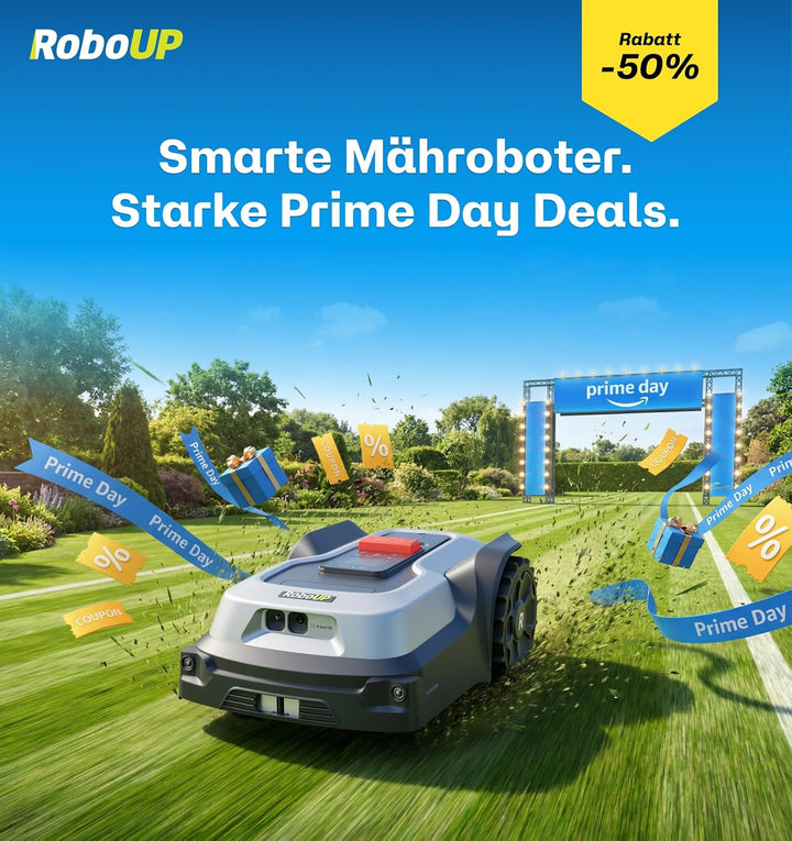 T600 Mähroboter ohne Begrenzungsdraht 2025Version 800㎡, RTK+KI Gesteuerter Rasenmäher Roboter mit Ra
