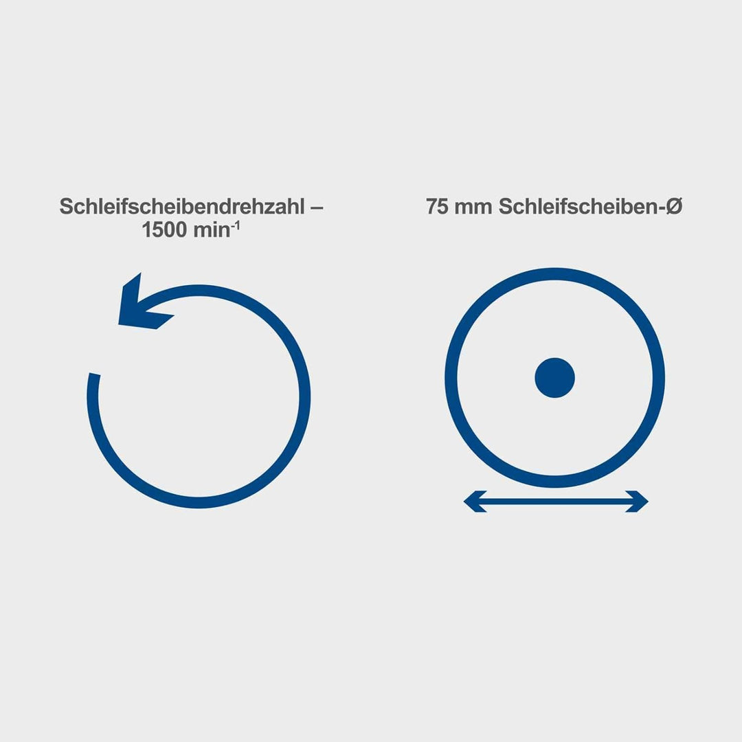Scheppach Bohrerschleifgerät DBS900 | zum Nachschleifen von HSS E-, HSS-, CrV- oder WS-Spiralbohrer