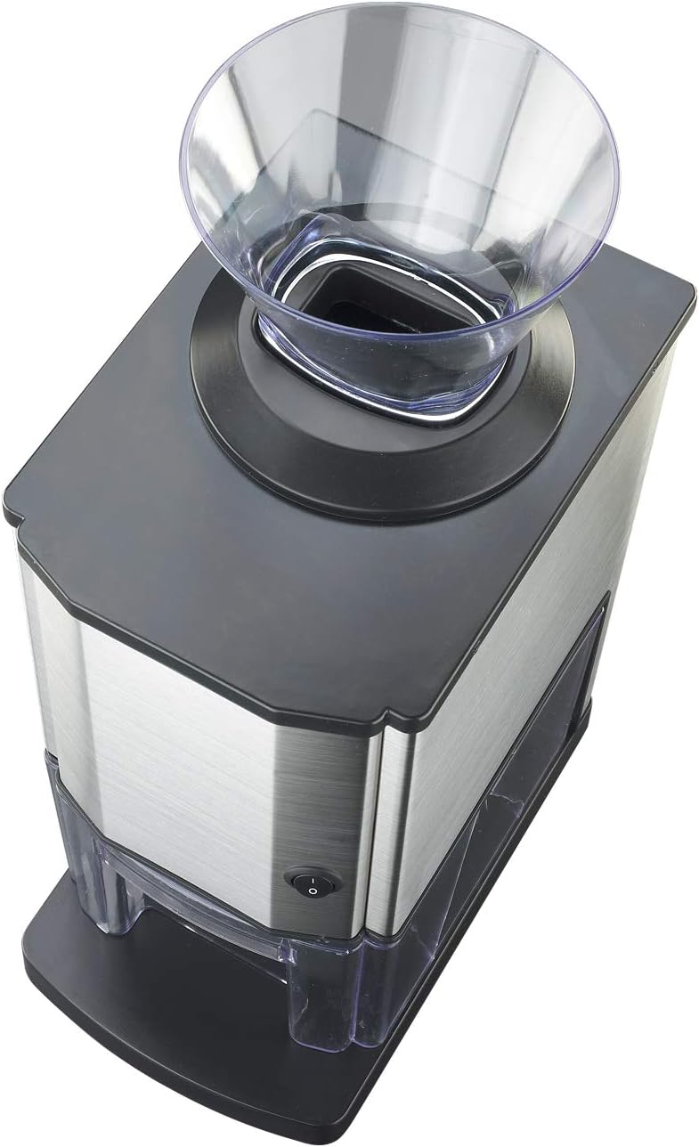 RGV Crush Ice Maker Junior Schwarz/Edelstahl/Transparent