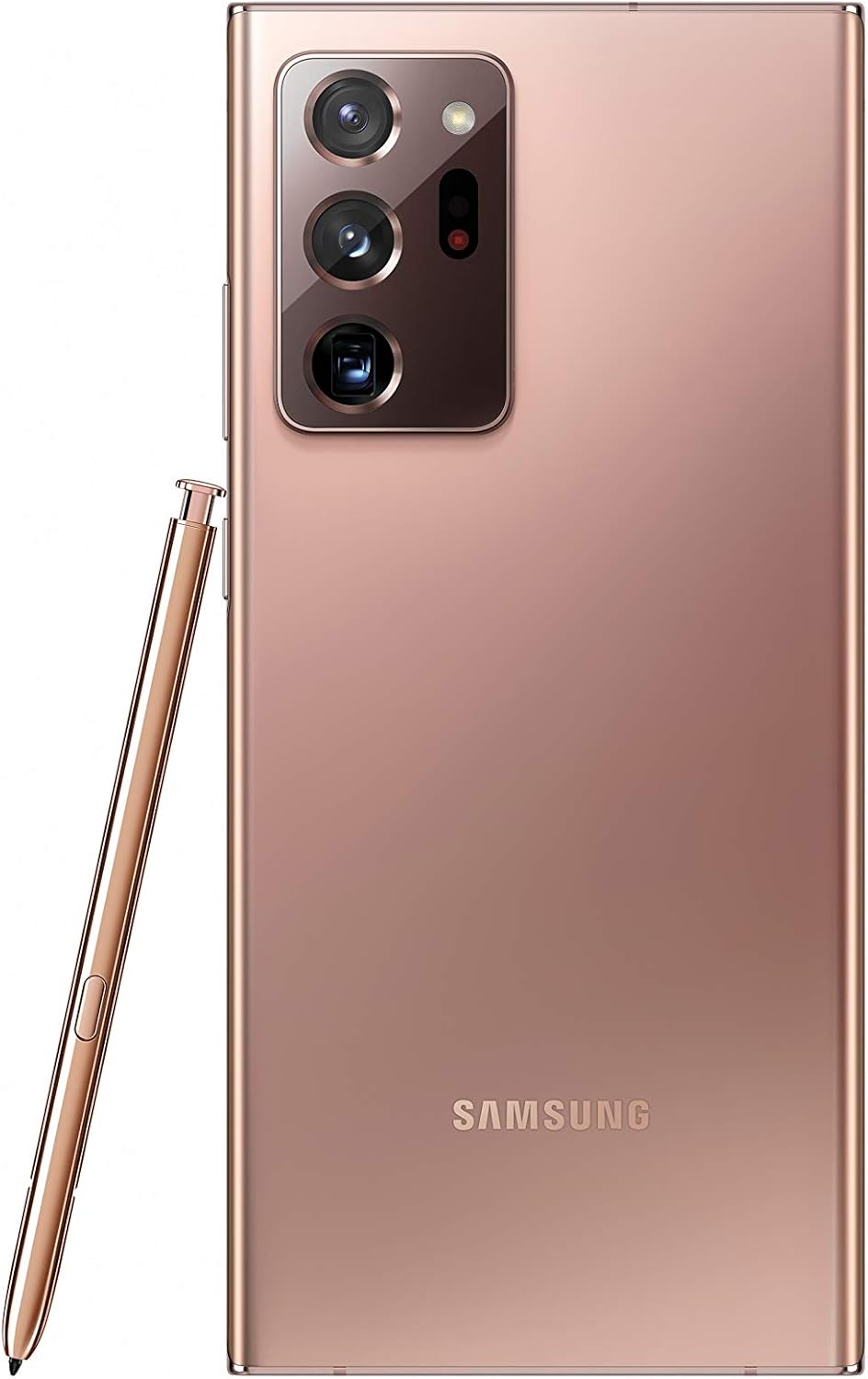 Samsung Galaxy Note 20 Ultra 5G Dual SIM 256GB 12GB RAM SM-N986B/DS Mystic Bronze Mystic Bronze 256