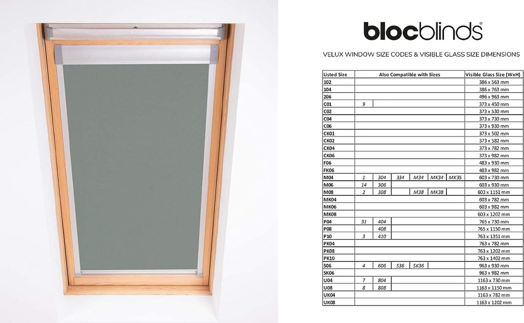 Bloc Skylight Rollo Für Velux Dachfenster Blockout, Zinn, FK06 FK06 Für Velux Dachfenster Pewter, FK
