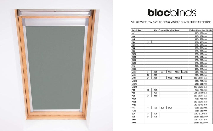 Bloc Skylight Rollo Für Velux Dachfenster Blockout, Zinn, FK06 FK06 Für Velux Dachfenster Pewter, FK