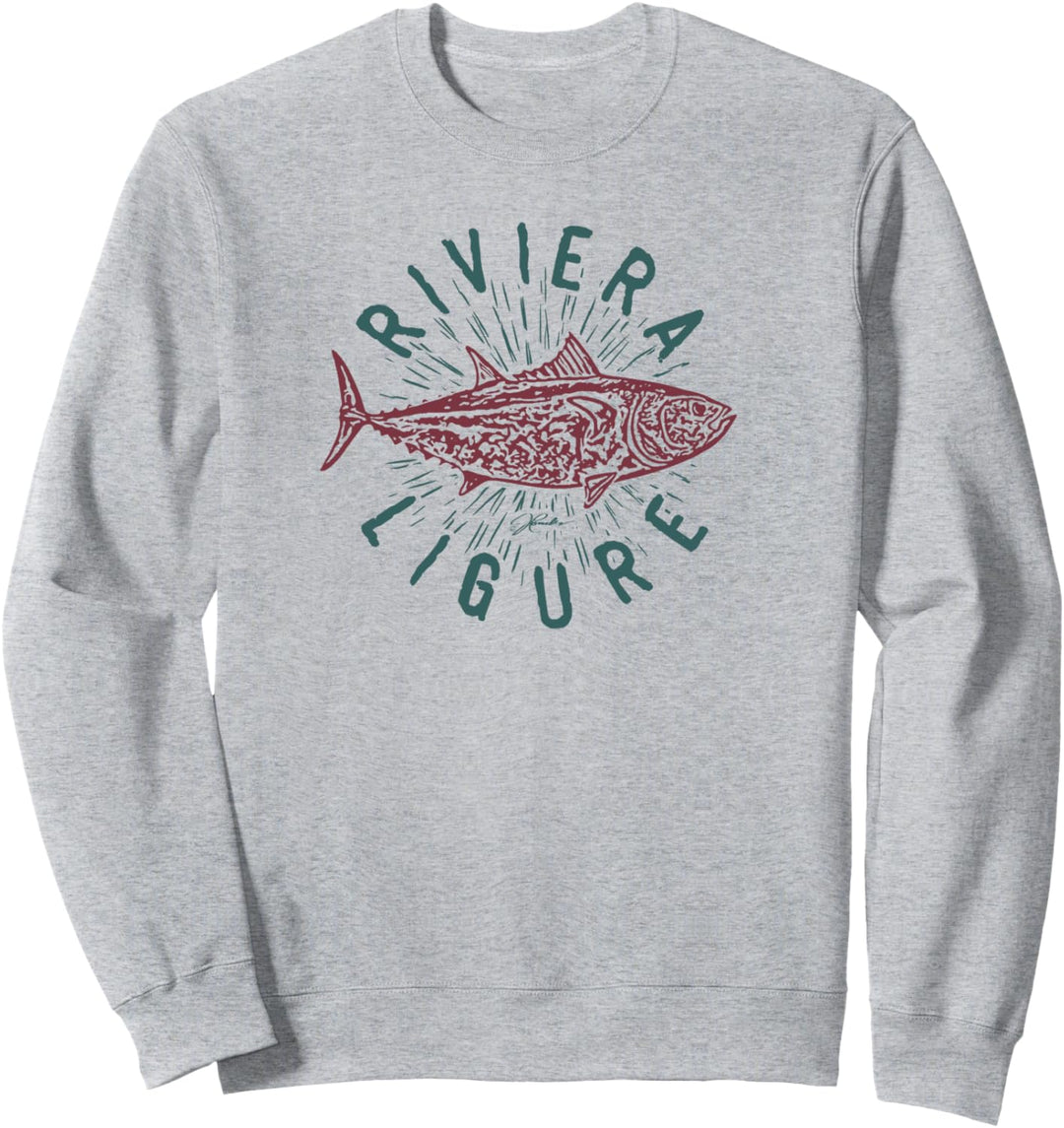 JCombs: Italienische Riviera, Roter Thun Sweatshirt