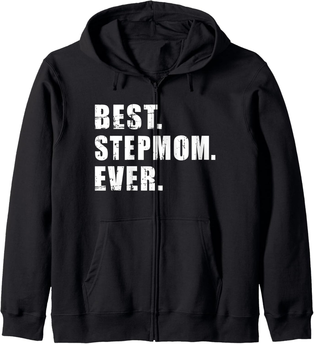 Beste Stiefmutter Kapuzenjacke