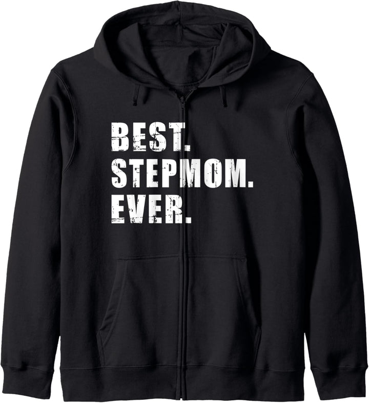 Beste Stiefmutter Kapuzenjacke
