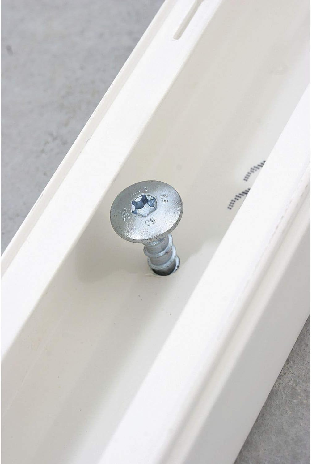 Heco 49856 verzinkt Multi-Monti Montageschienenanker, 7.5 x 50 mm, 100 Stück