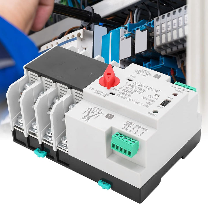 Automatischer Transferschalter, 400 V 4P 3-Phasen 4-Leiter Unterbrechungsfreier Stromsteuerungs-Leis