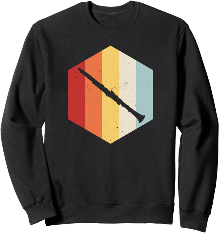 Retro Spielmannszug Fanfarenzug - Vintage Klarinette Sweatshirt