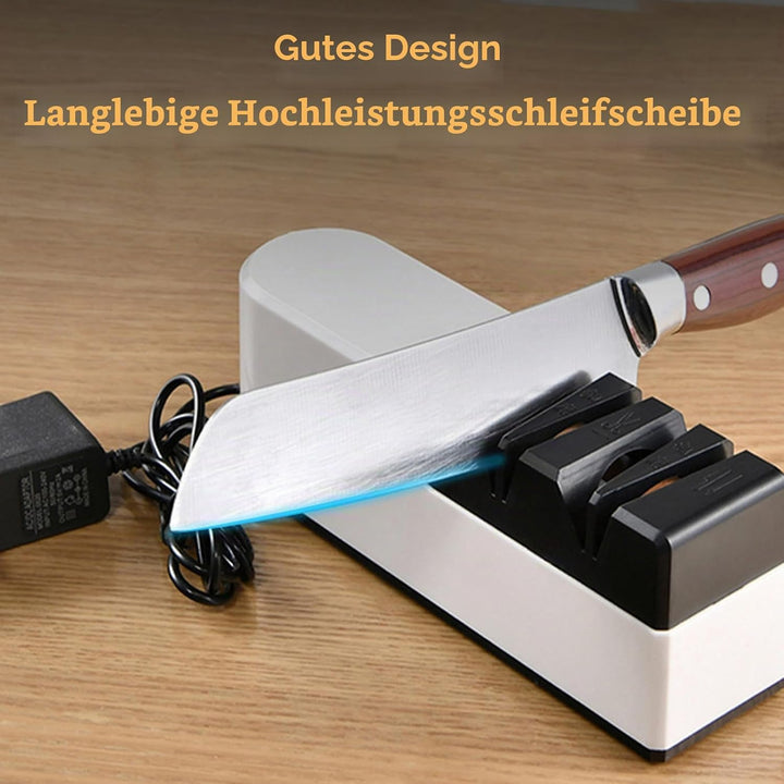 Elektrischer Messerschärfer,Messerschleifer,Diamant Messerschärfer,Messer Schärfen,5 in 1 Messerschä