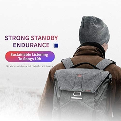 Bluetooth Beanie Mütze mit Kopfhörern Bluetooth Musik Hut Wireless Mütze Ausgestattet mit Bluetooth