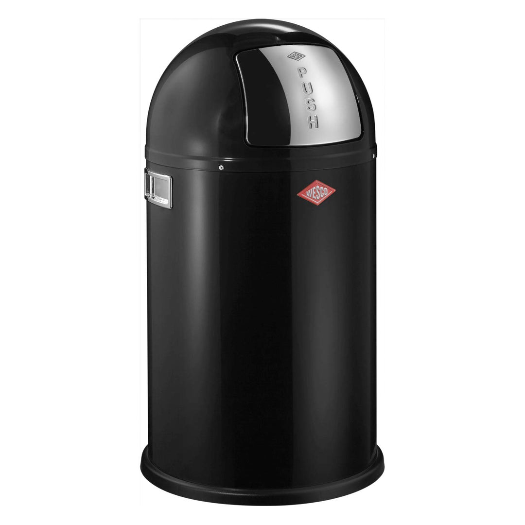 Wesco Abfallsammler Pushboy Junior 22 Liter, Schwarz