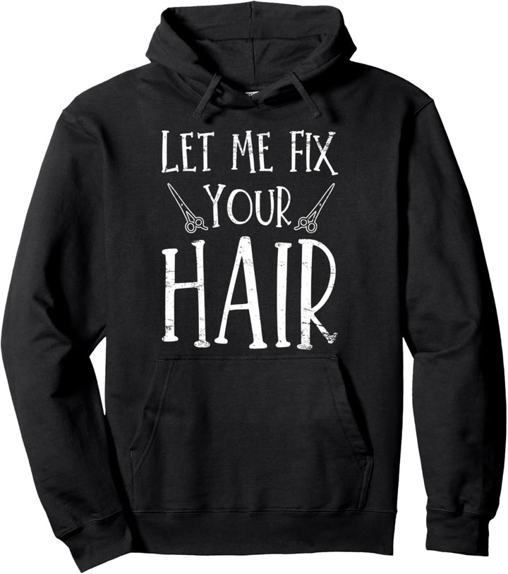 Friseur Friseurin Pullover Hoodie