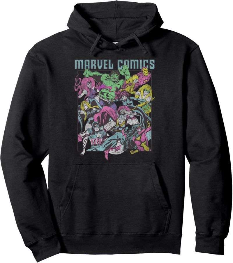 Marvel Comics Hero Mashup Pullover Hoodie