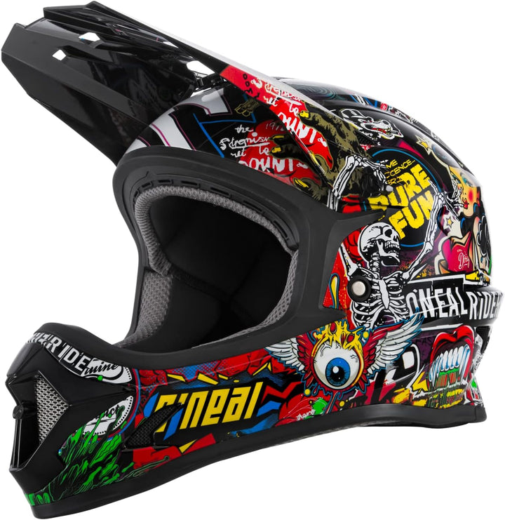 O'NEAL | Mountainbike-Helm | Kinder | MTB Downhill | ABS Schale, Lüftungsöffnungen für optimale Belü