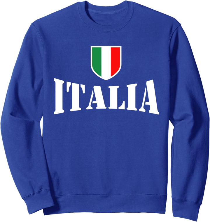 Italienische Flagge, Wappen, Italien. Sweatshirt