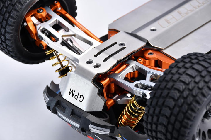 Stainless Steel Skid Kit for Traxxas 1:16 Mini XRT VXL 3S / Mini Maxx Monster Truck Upgrades