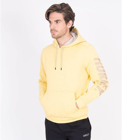 Hurley Herren Acadia Heat Po Pullover Sweater M Buttersauce, M Buttersauce