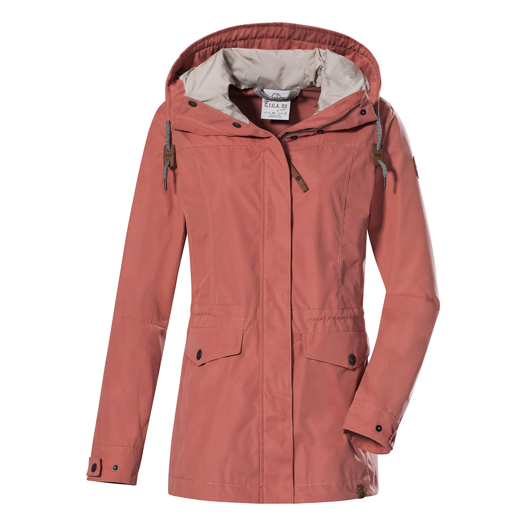 G.I.G.A. DX Damen Gs 7 Wmn Jckt Funktionsjacke/Outdoorjacke mit Kapuze 36 koralle, 36 koralle