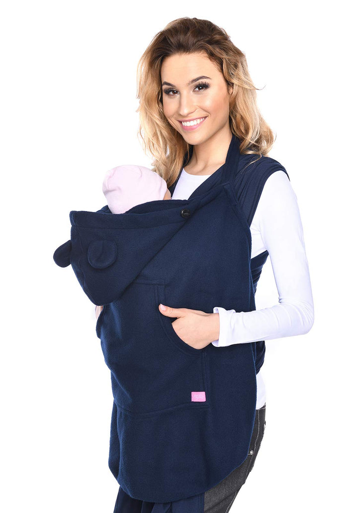 Tragecover, universeller Wetterschutz für Babytragen, Tragetücher/Cape 4022 (Marineblau), Marineblau