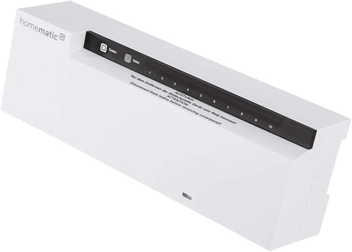 Homematic IP Smart Home Fussbodenheizungscontroller – 10-Fach, 24 V, Digitale Steuerung Fussbodenhei