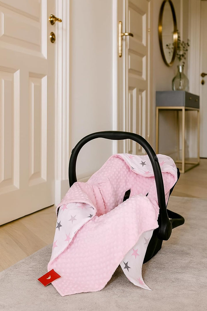Babylux Baby EINSCHLAGDECKE 90 x 90 cm Einlage Babyschale Kinderwagen Buggy Decke Autoschale Autosit