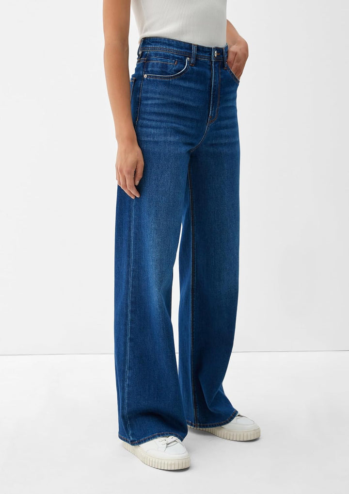 s.Oliver Jeans Suri/Regular Fit/Super High Rise/Wide Leg 42W / 32L 55z4, 42W / 32L 55z4