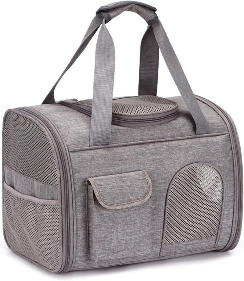 PETCUTE Transportbox für Hunde und Katzen,Katzenrucksack Hunderucksack,Atmungsaktiv Haustier Rucksac