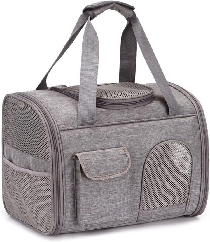 PETCUTE Transportbox für Hunde und Katzen,Katzenrucksack Hunderucksack,Atmungsaktiv Haustier Rucksac