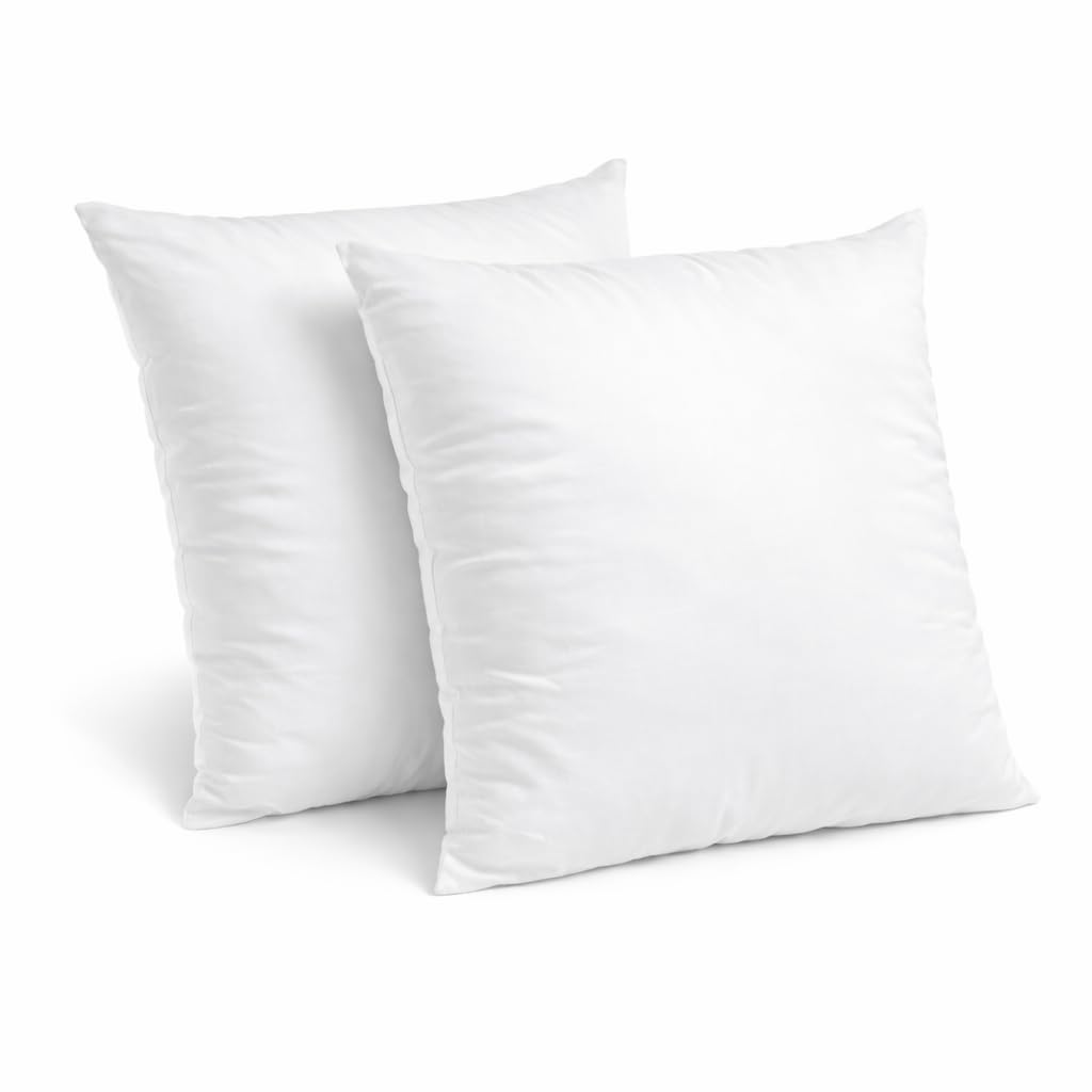 Bleu Calin 2er-Set Volumen-Kopfkissen Weiss, 60x60cm, ODTI