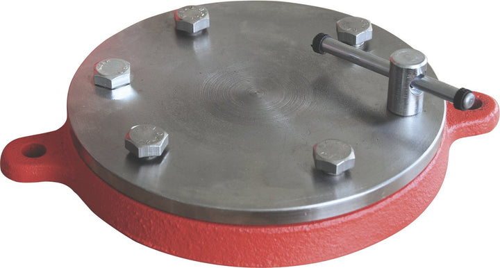 KS Tools 914.0035 Schraubstock mit Rundteller, 150 mm