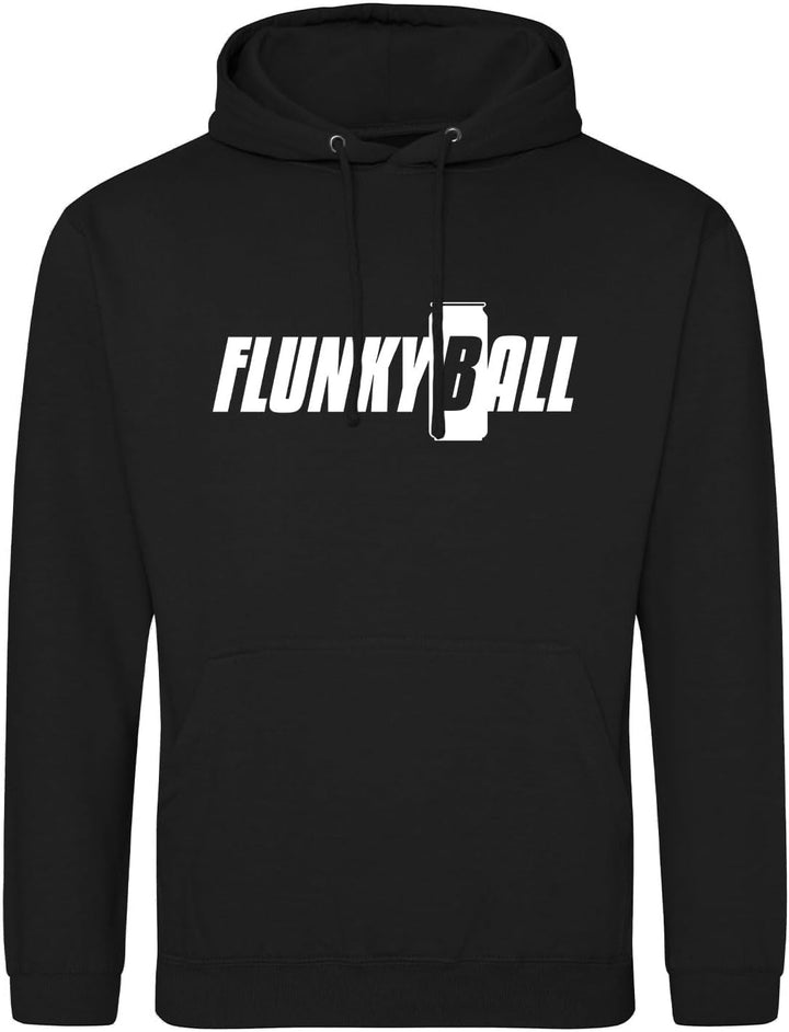 huuraa Unisex Hoodie Flunkyball Bierdose Pullover Vegan Grösse 3XL mit Motiv für alle Festival Fans