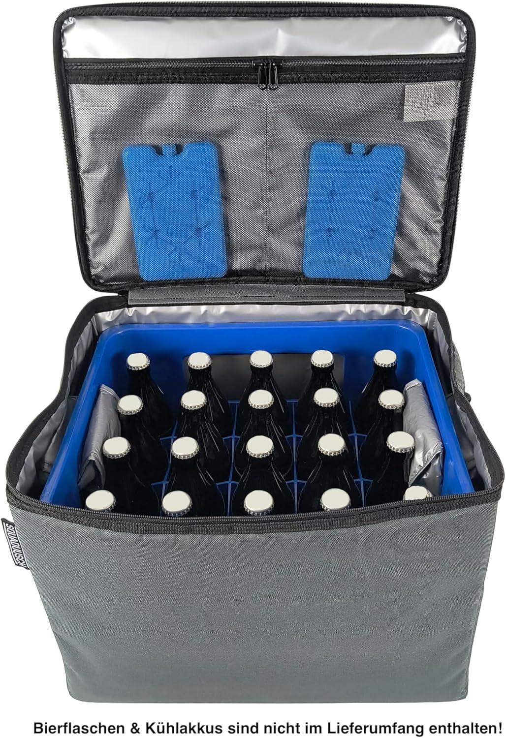 Bier Kühltasche - Kühltasche für Bierkasten - Isoliertasche für Bierkiste
