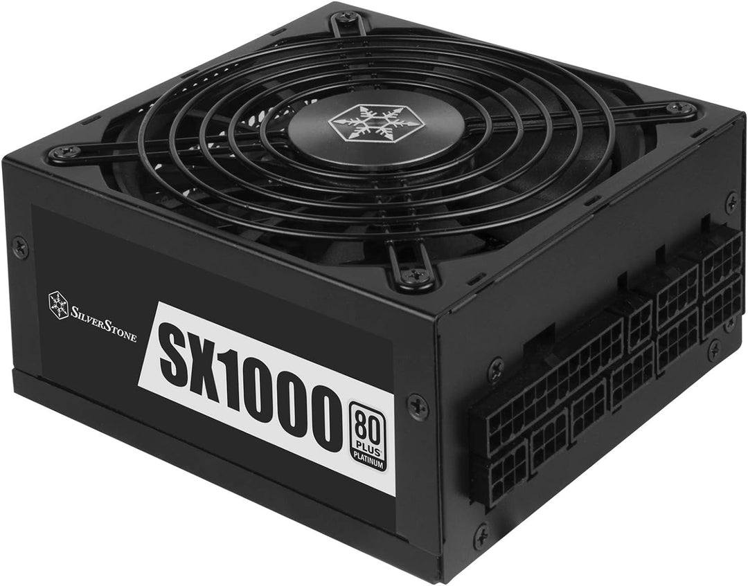 Silverstone SX1000 Platinum, 1000W SFX-L Vollständig modulares 80-Plus-Platinum-Netzteil, SST-SX1000