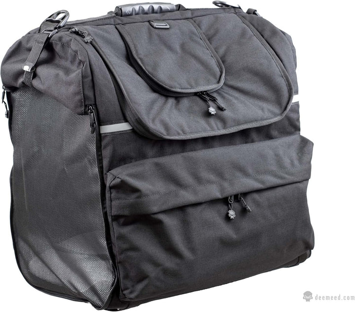 DEEMEED PETBAG Motorradtasche für Hunde und Katzen (11-15 kg), wasserdicht, tragbar, dreifach belüft