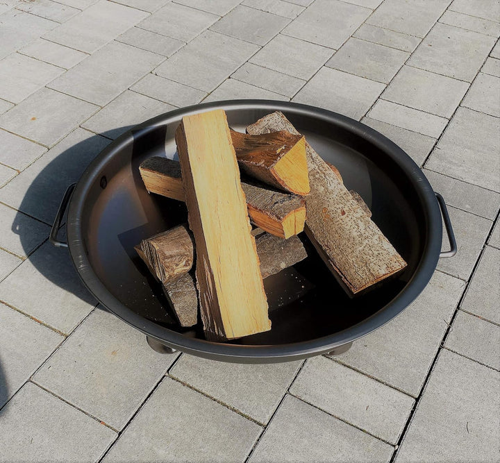Czaja Stanzteile Feuerschale Kiel Ø 60 cm - mit verstärktem Rand - Feuerschalen für den Garten, Terr